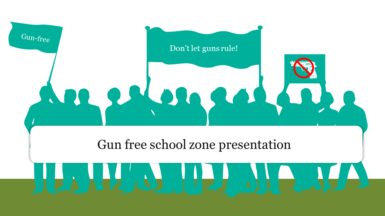 Our Fantastic Gun Free School Zone Presentation Template